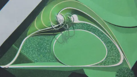 Gretna Landmark Trust Overhead view