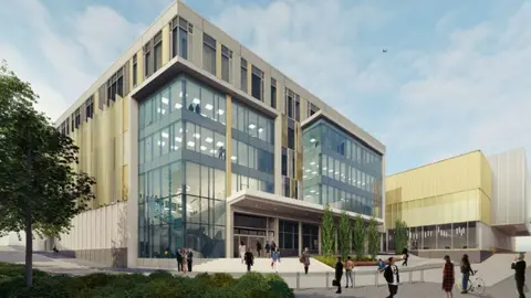 GSS Architecture Artist's impression of the new Newcastle University building