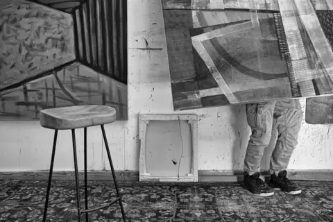 John Brockliss Lift off: Laughton studio