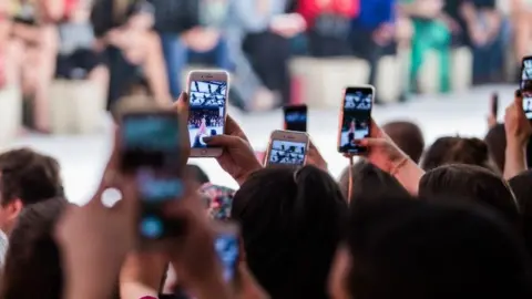 Getty Images People using Instagram