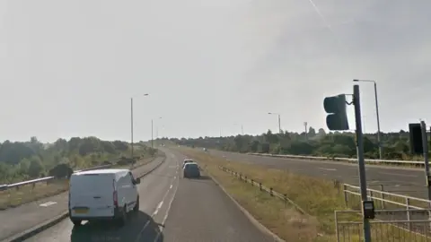 Google A617 Rainworth bypass
