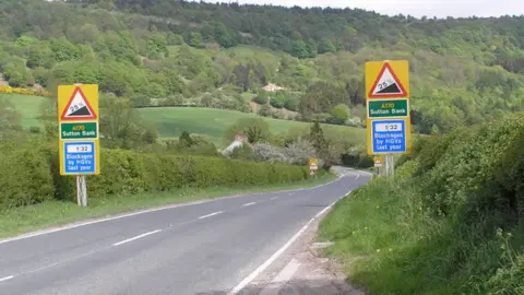 A170 Sutton Bank Road closure for annual maintenance