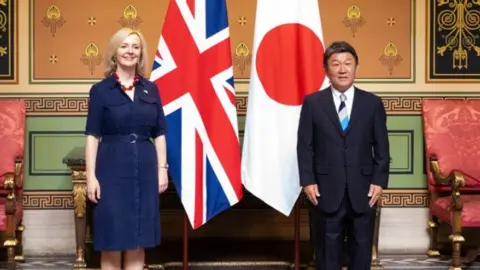 DfIT Liz Truss and Toshimitsu Motegi