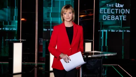 Amy Bramall/ITV via Getty Images) Julie Etchingham