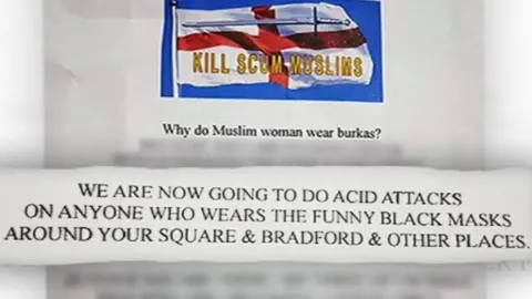 Bradford hate crime letter