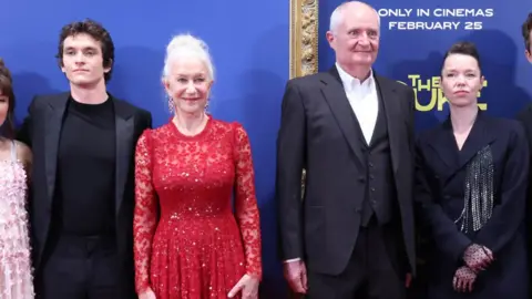 James Manning/PA Wire Stars including Broadbent and Dame Helen Mirren attending the film's premiere at the National Gallery earlier this month