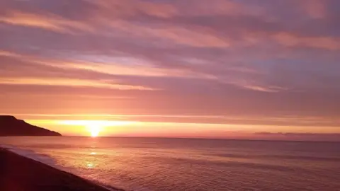 Timtheswim Sunrise over Seaton