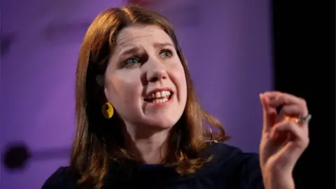 Getty Images Liberal Democrat leader Jo Swinson