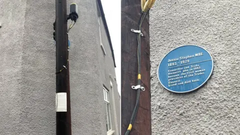 BBC Blue plaque to Jessie Stephen in Bristol