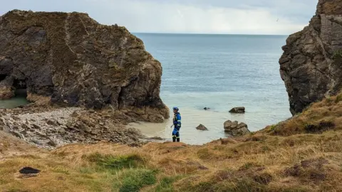 Kimmeridge Coastguard Rescuer at Lulworth