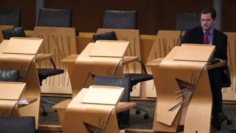 Getty Images Mark McDonald at Holyrood