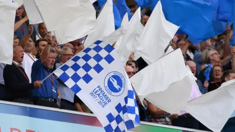 Getty Images Brighton fans