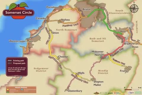 Mendip District Council Strawberry Line missing links