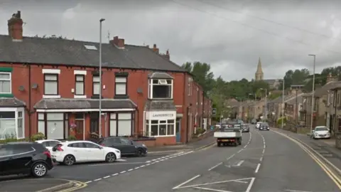 Google Junction of Huddersfield Road and Stamford Road