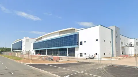 Google IQE factory in Newport