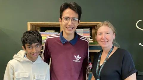 BBC (L-R) Aksey, Nathan, Dawn Sauvage