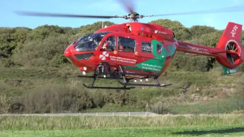 BBC Air ambulance