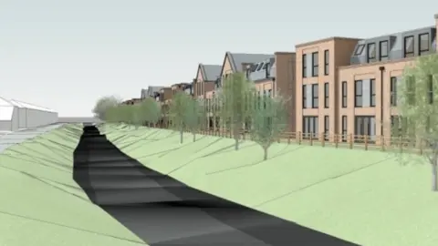 Ashcourt Group Artist impression of block of flats