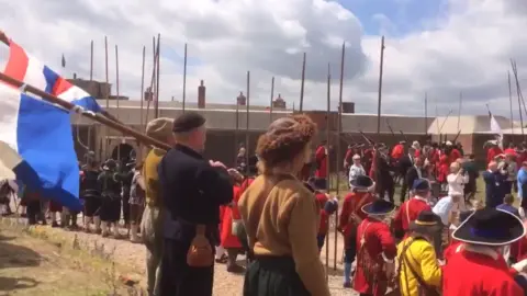 Visit Felixstowe Landguard Fort.