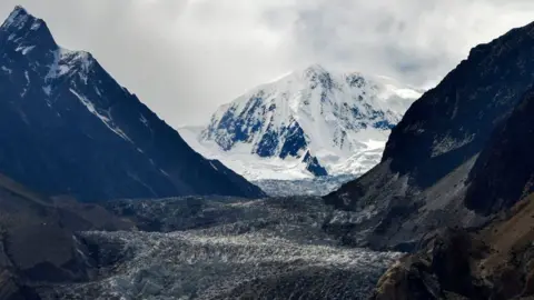 Getty Images Pakistan has more glacial ice than anywhere outside the polar regions