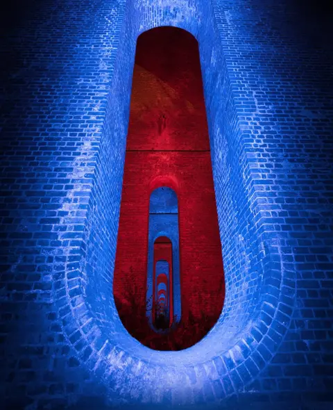 Andrew Neal The Chappel Viaduct at Wakes Colne