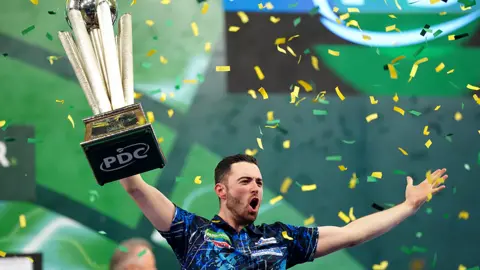 PA Media Luke Humphries