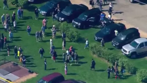 CBS the scene at the school