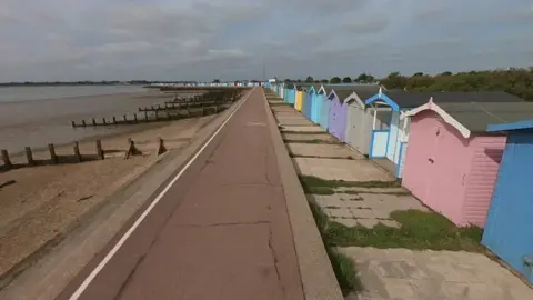 Google Brightlingsea beach huts