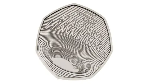 Royal Mint Stephen Hawking 50p coin