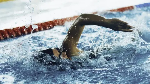 Getty Images Freestyle Swimming - stock photo