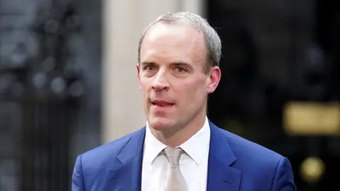 PA Media Dominic Raab