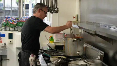 BBC the kitchen at Bridgend's Ristorante Il Vecchio