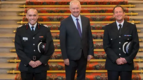 Staffordshire County Council Rob Barber, Ben Adams, Chris Noble