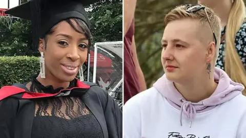 Met Police Rebecca Ikumelo and Gaby Hutchinson