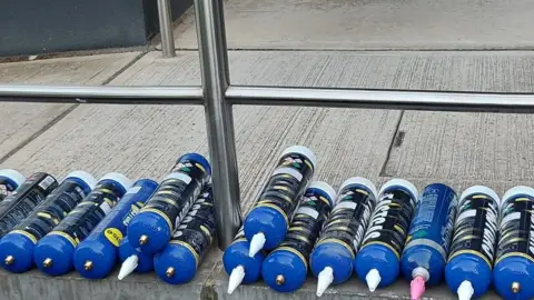 Essex Police Nitrous oxide canisters seized in Southend