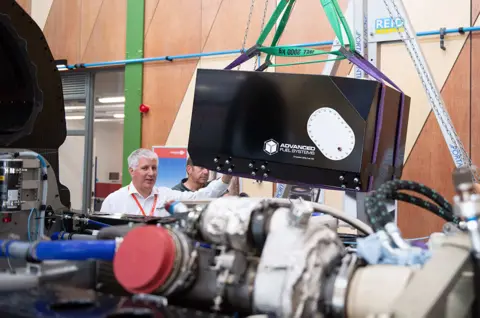 BLOODHOUND LSR Fuel tank