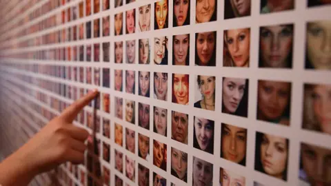 Getty Images Wall of faces