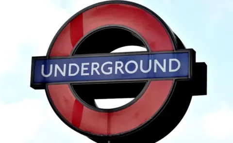 PA London Underground sign