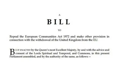 Hoc EU Withdrawal Bill