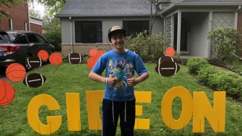 Rachel Lopatin Gideon celebrating his birthday