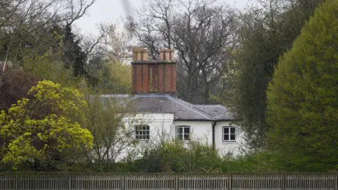 Getty Images A general view of the exterior of Frogmore Cottage