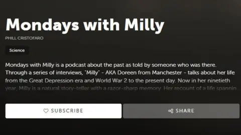 The 90-year-old St Annes podcaster with a global audience