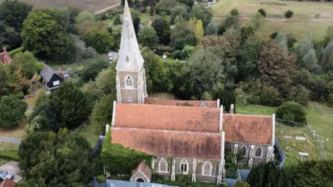 John Fairhall/BBC St Peter and St Paul's Church in Birch near Colchester