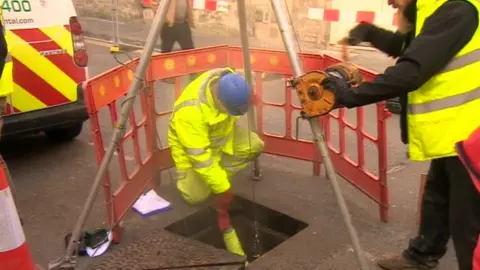 BBC Engineers working in Bath