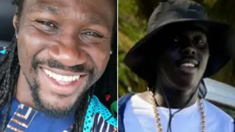 Family handouts Abayomi Ajose, 36, and Cheriff Tall, 21