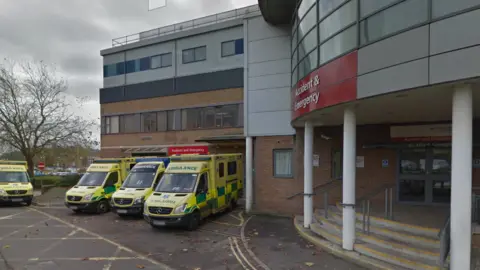 Google Maps Yeovil District Hospital