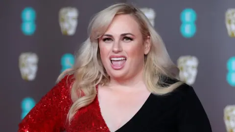 Getty Images Rebel Wilson at the 2020 Baftas