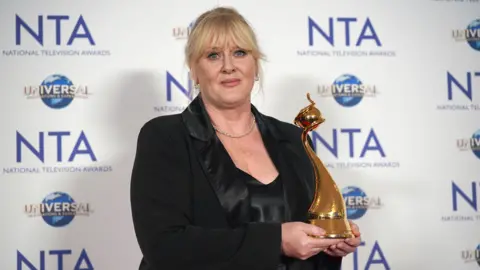 PA Media Sarah Lancashire at the National Television Awards