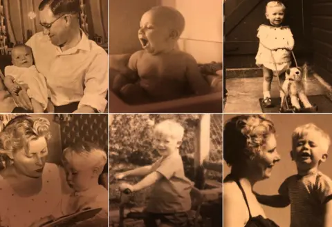 Brownlee Family A collage of a young Ali