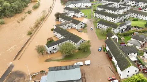 Drone Survey Services River Street flooding